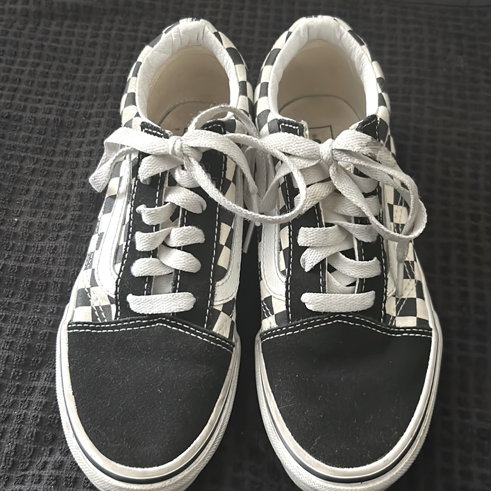 Kids Checkered vans